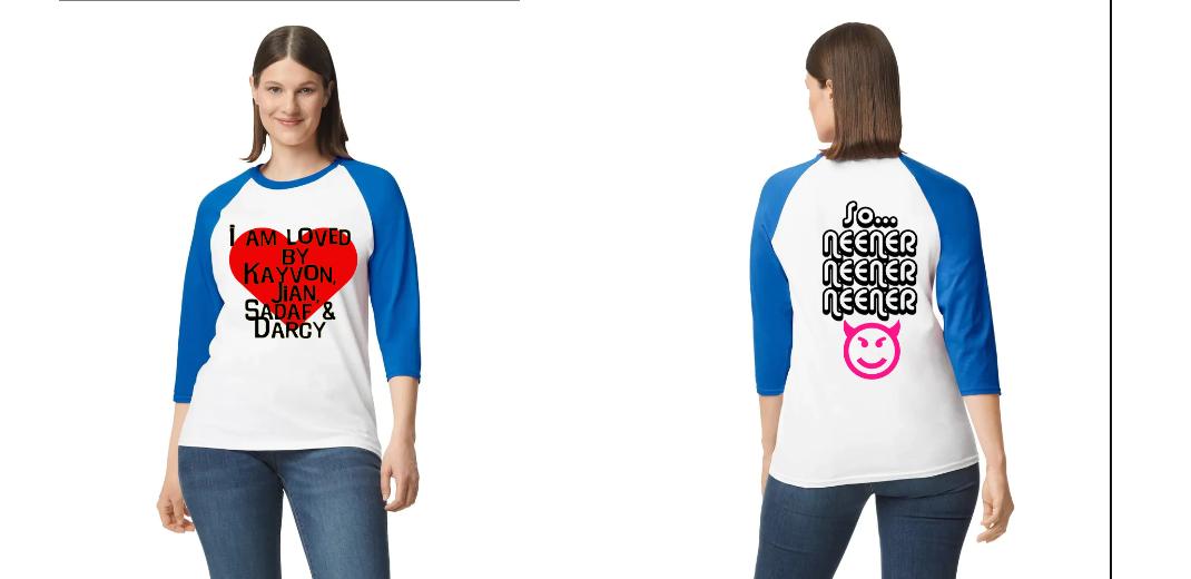 Gildan 5700 - Baseball Raglan Shirt