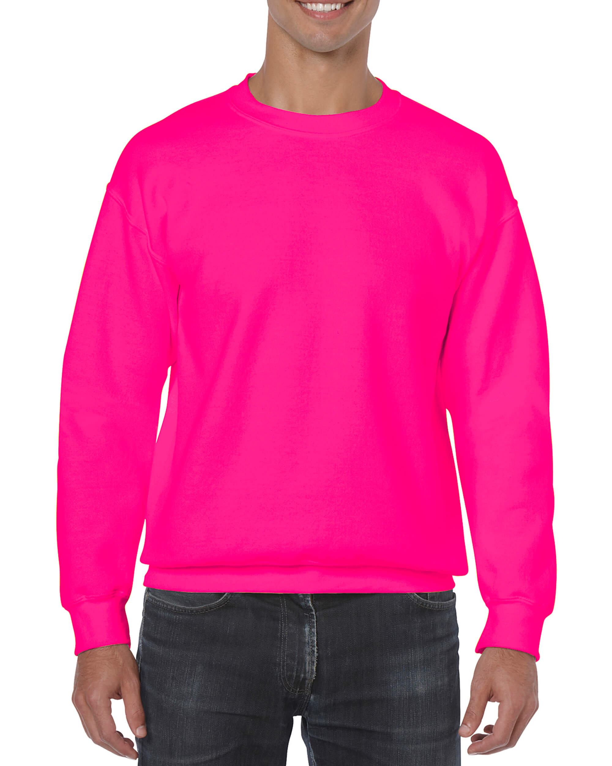 Gildan safety clearance pink t shirt