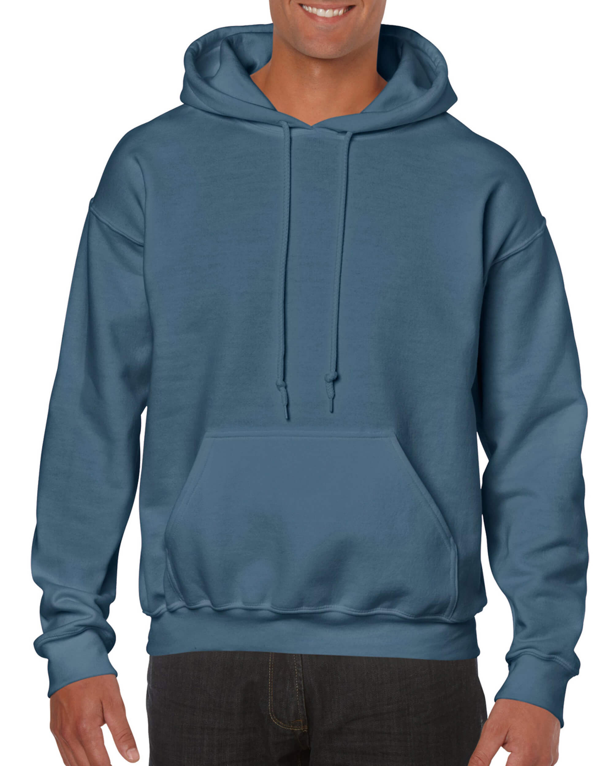 Pullover Hoodie - Indigo Blue