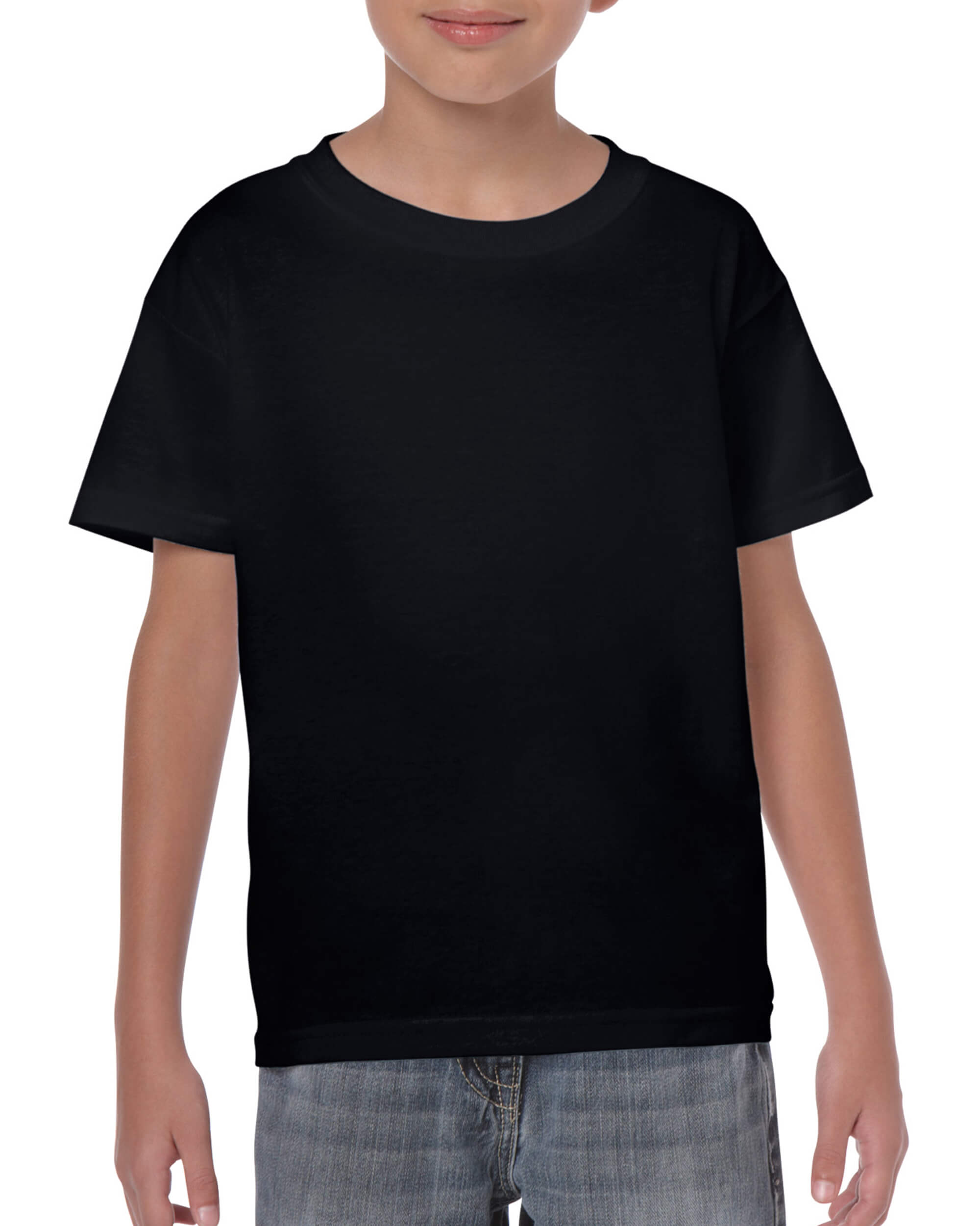 plain black shirt kids