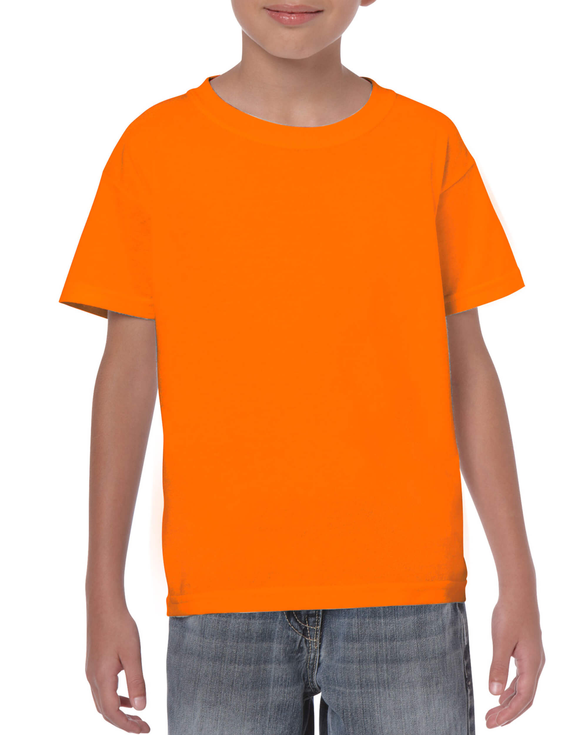 Kids Tshirt - Safety Orange