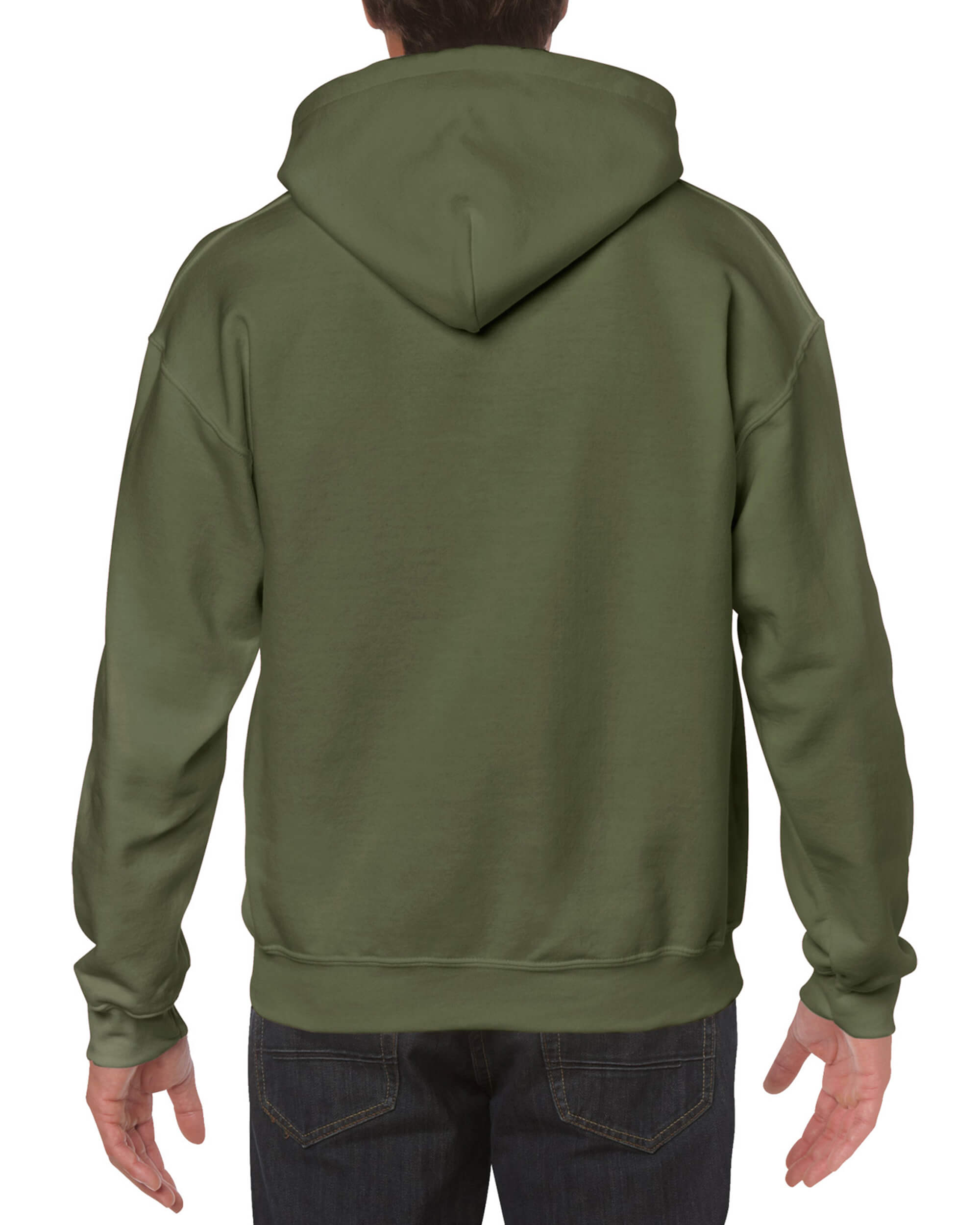 Military green hoodie sale