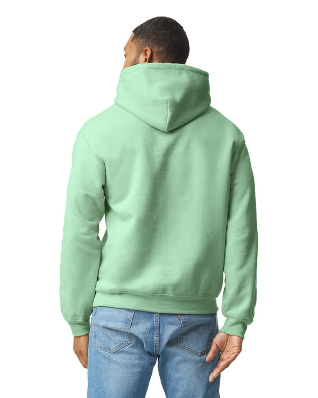 Mint green pullover hoodie hotsell