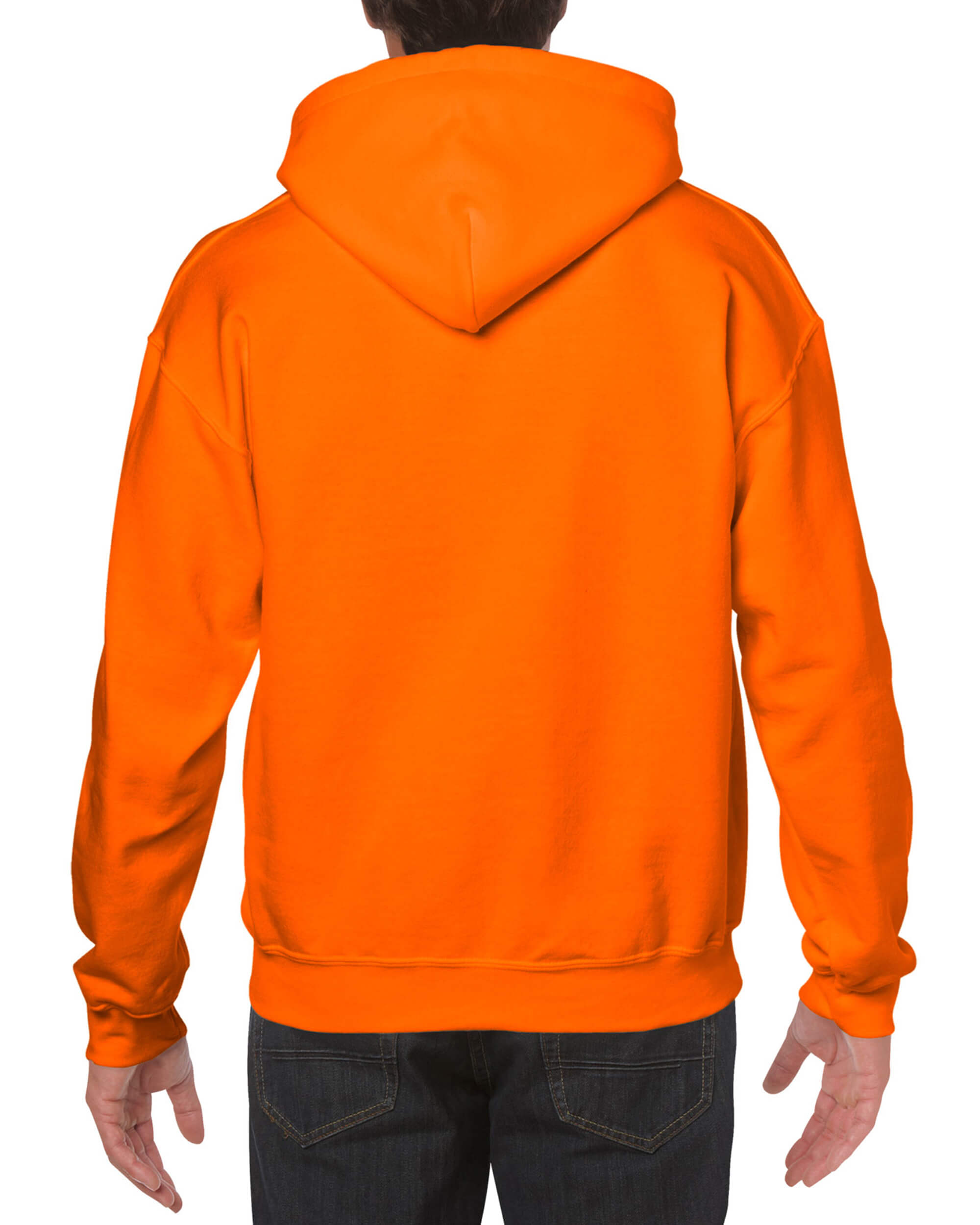 Pullover Hoodie - Safety Orange