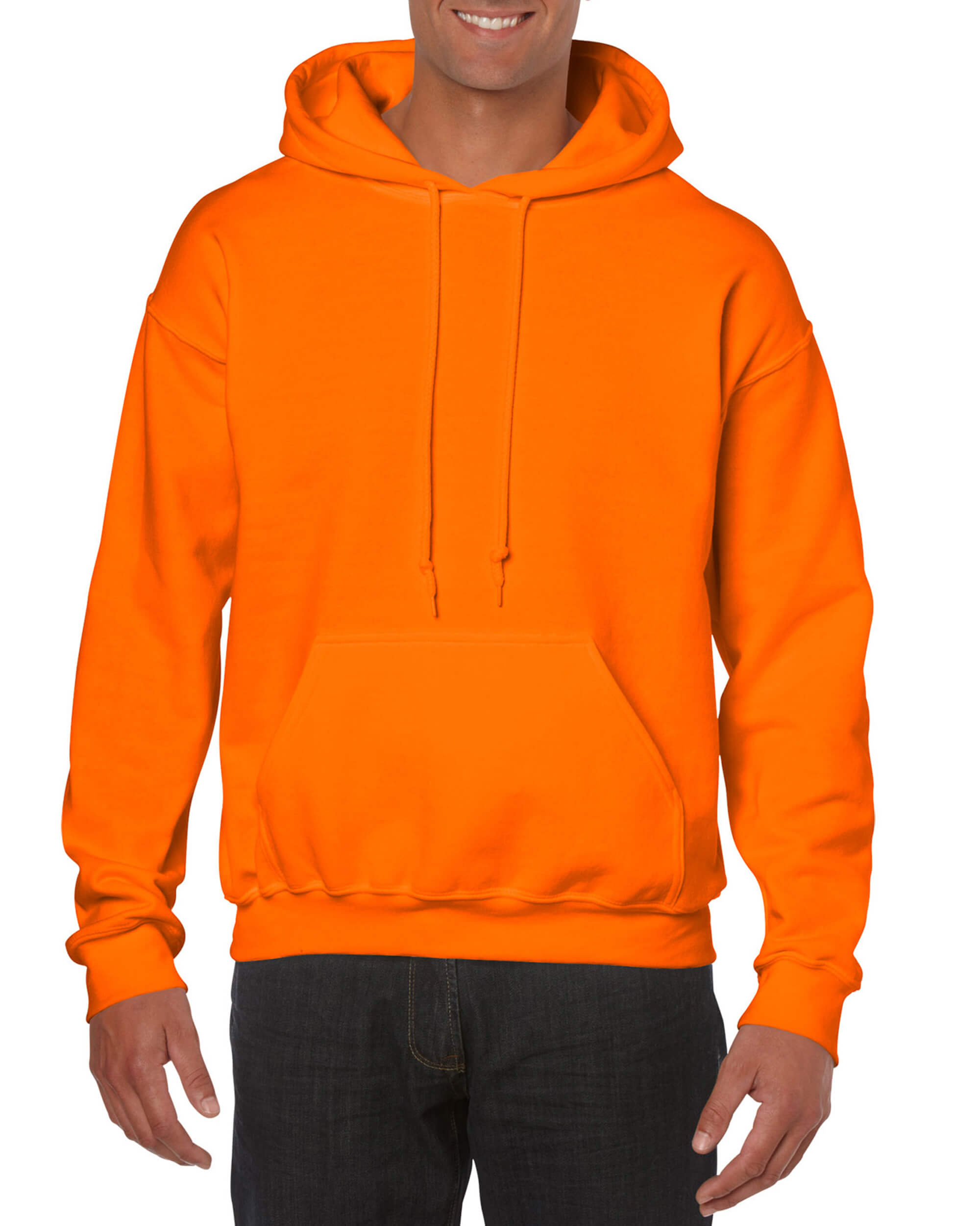 Pullover Hoodie - Safety Orange