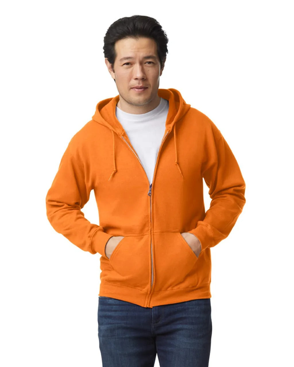 Zip-ups Safety Orange