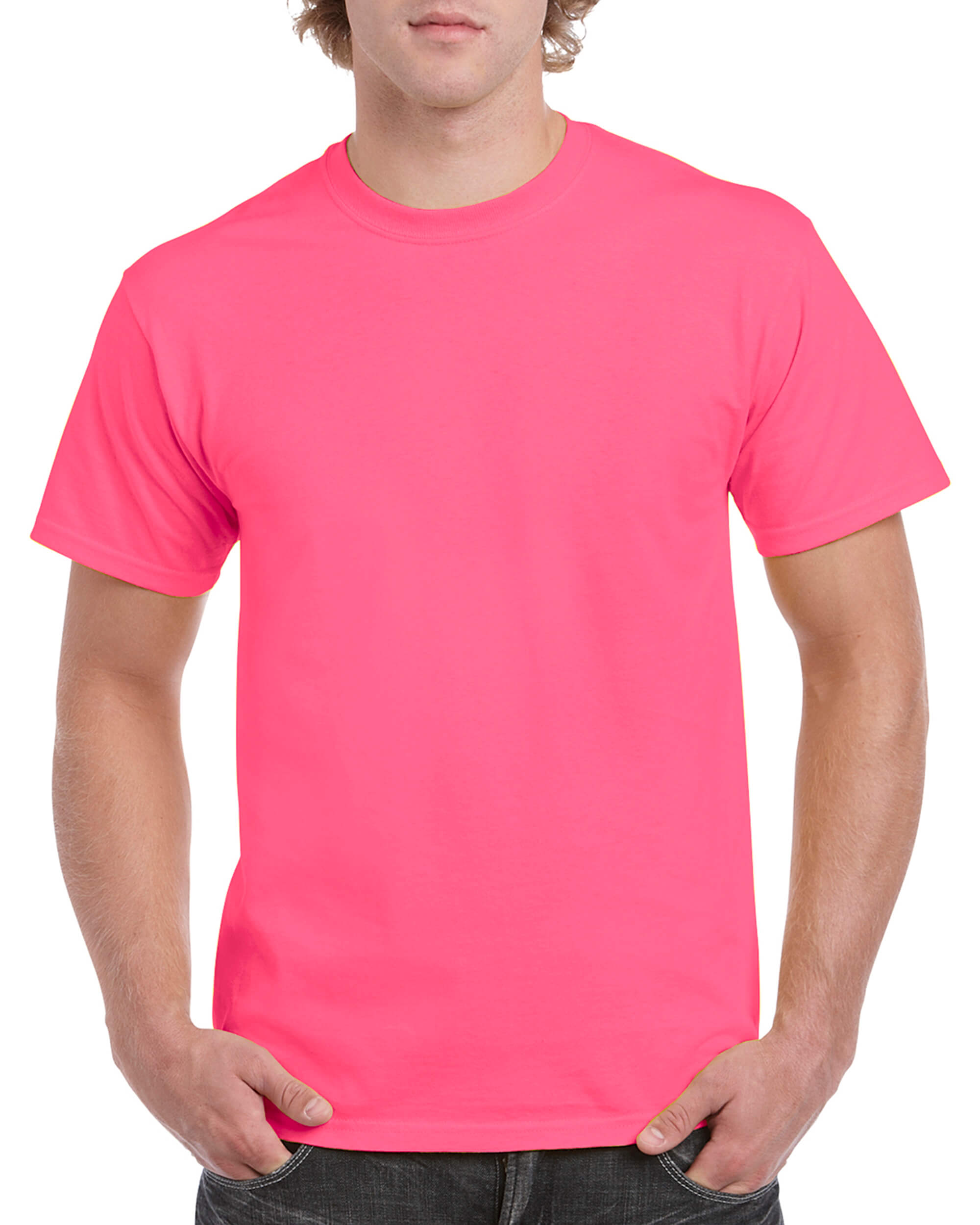 T-Shirt - Safety Pink