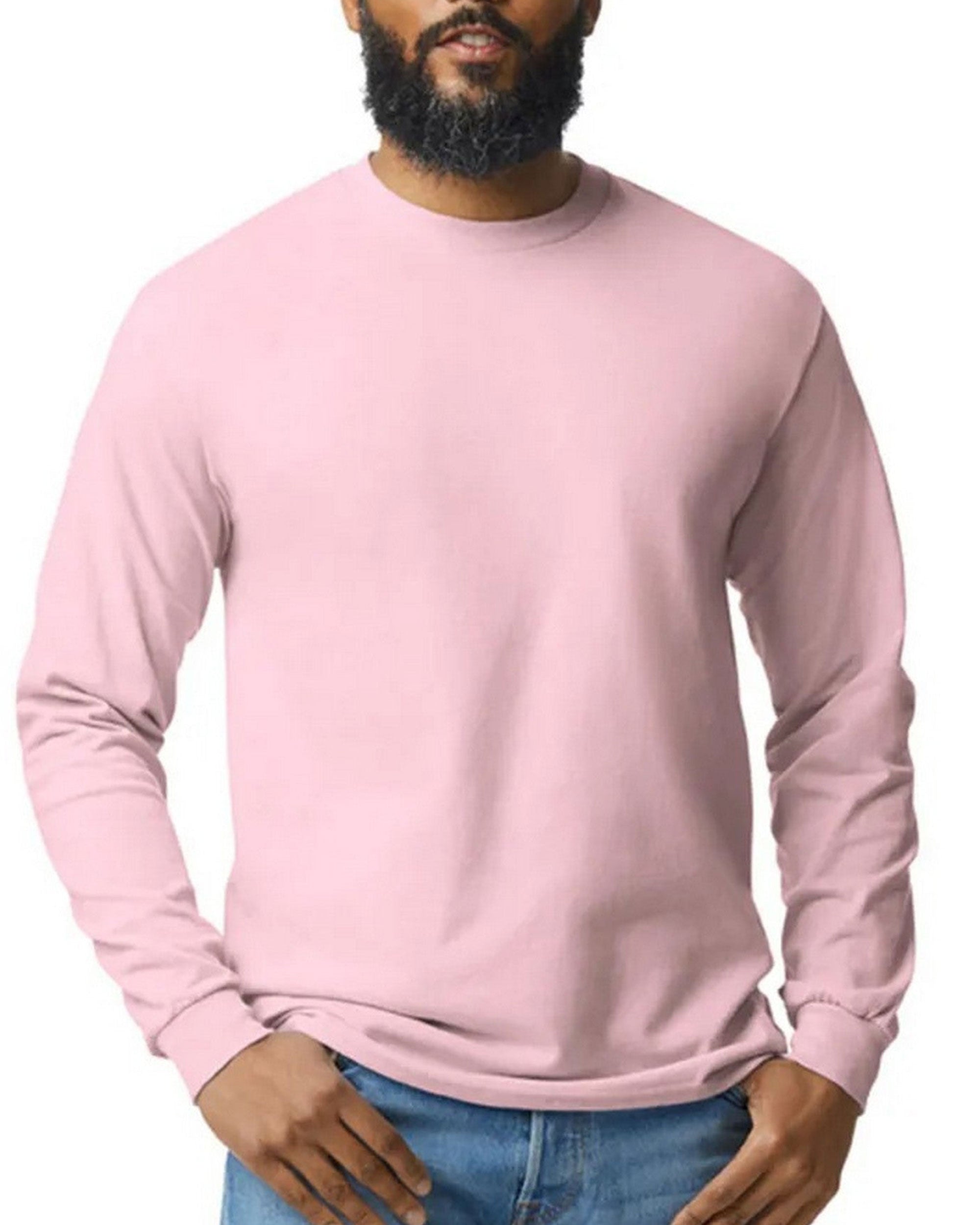 Long Sleeve T-Shirt - Light Pink