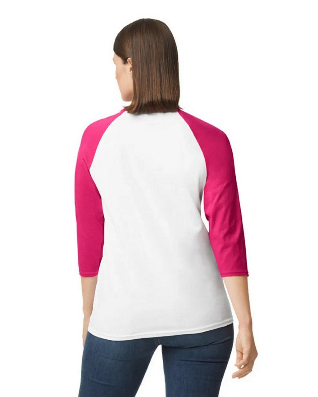 Gildan 5700 - Heavy Cotton Raglan Three-Quarter Sleeve T-Shirt