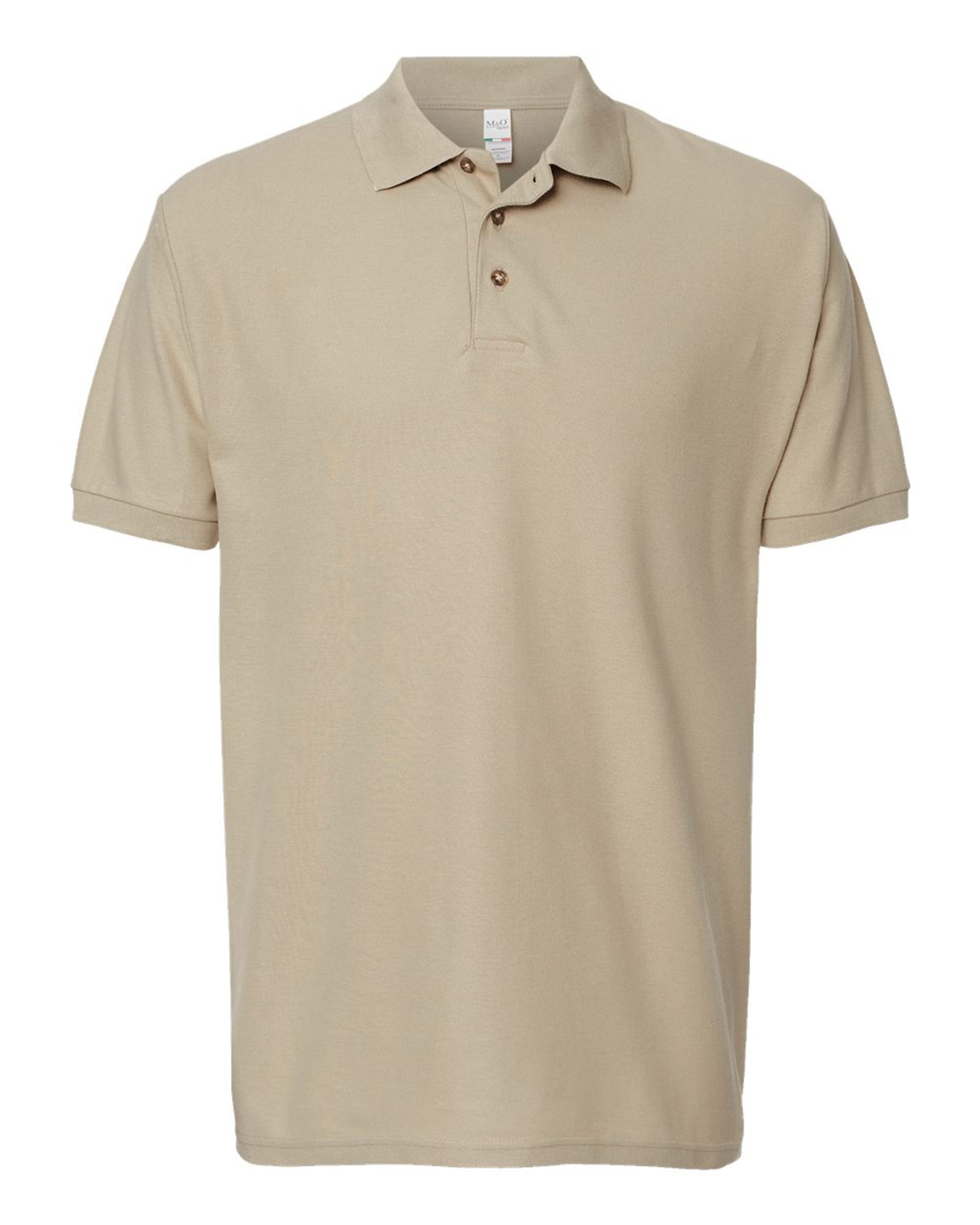 Ring-Spun Piqué Polo - 7002