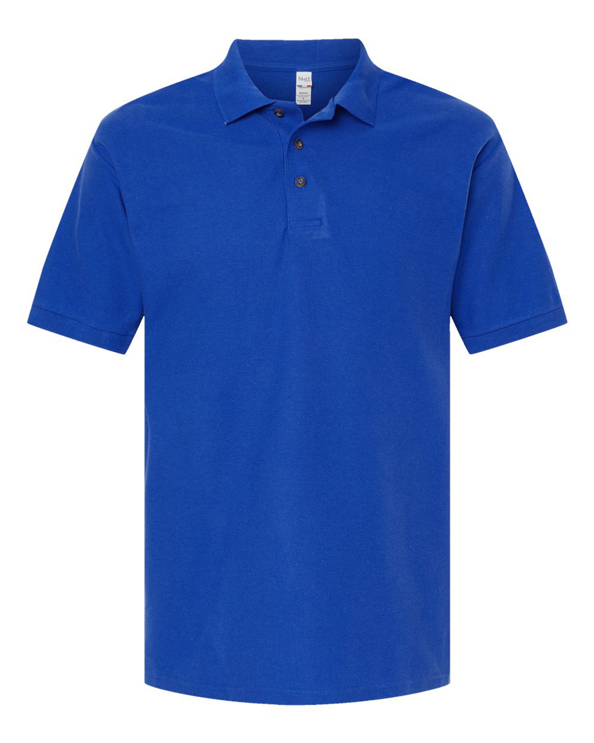 Ring-Spun Piqué Polo - 7002