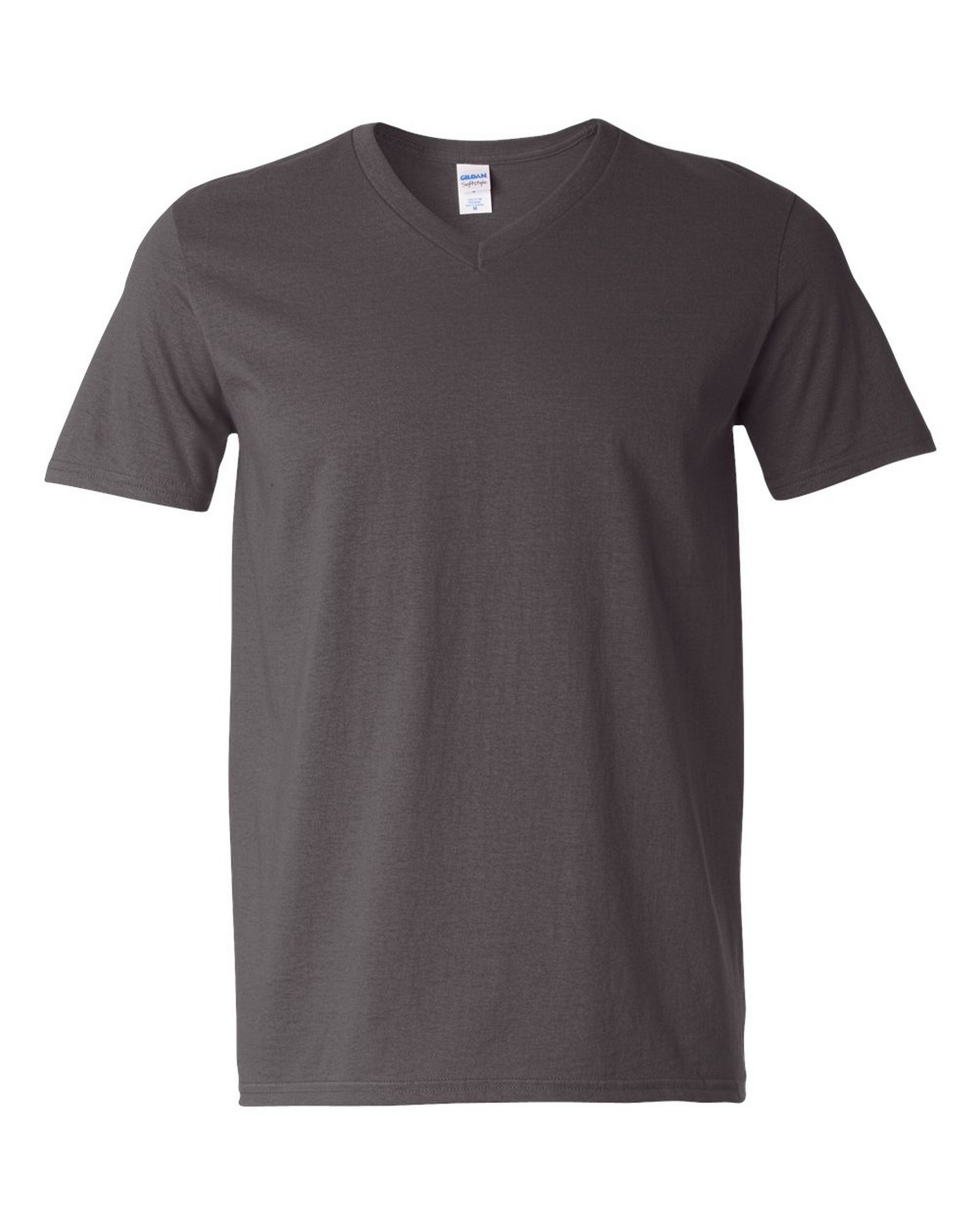 Gildan 64V00 - Softstyle V-Neck T-Shirt - Charcoal