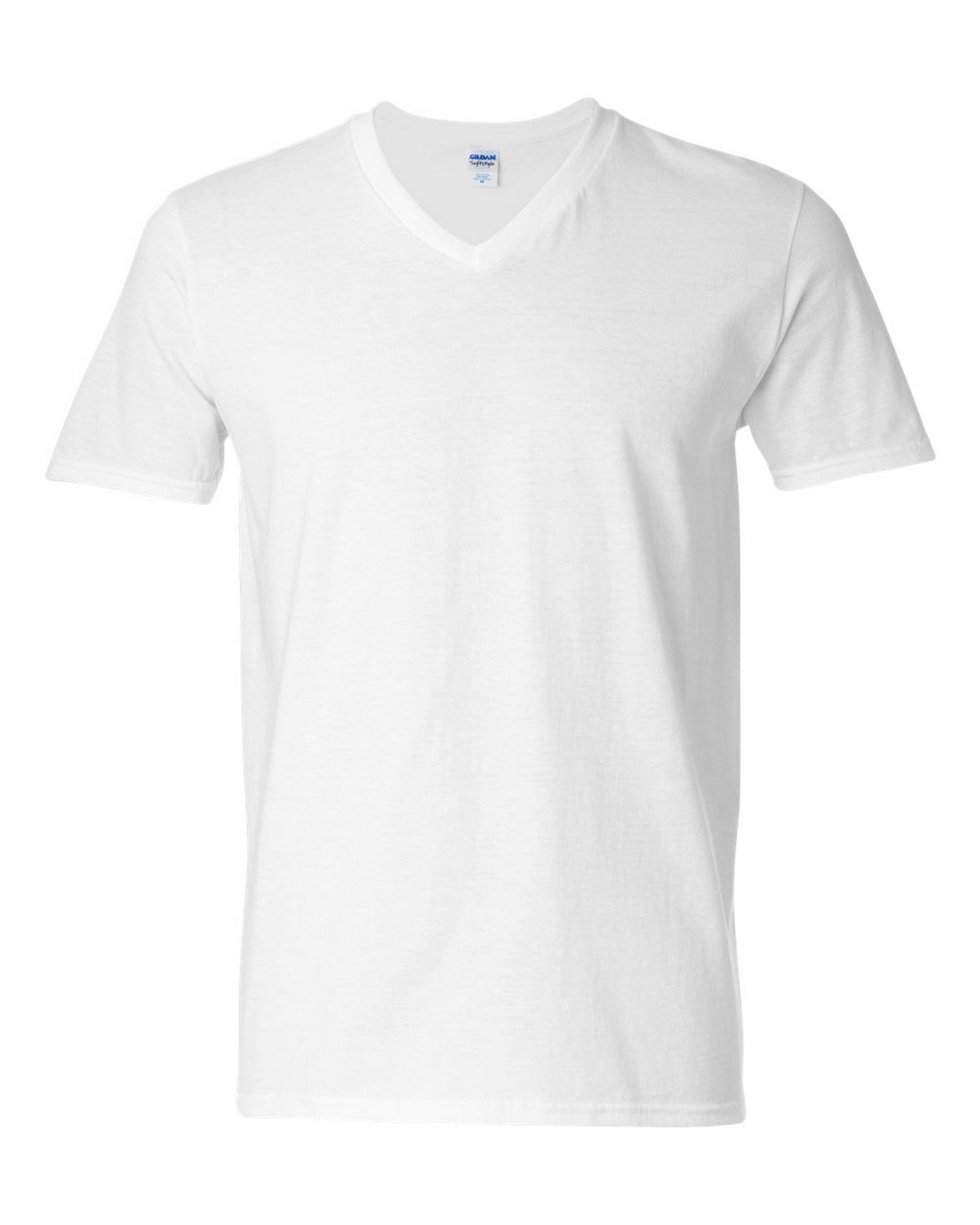 Gildan 64V00 - Softstyle V-Neck T-Shirt - White