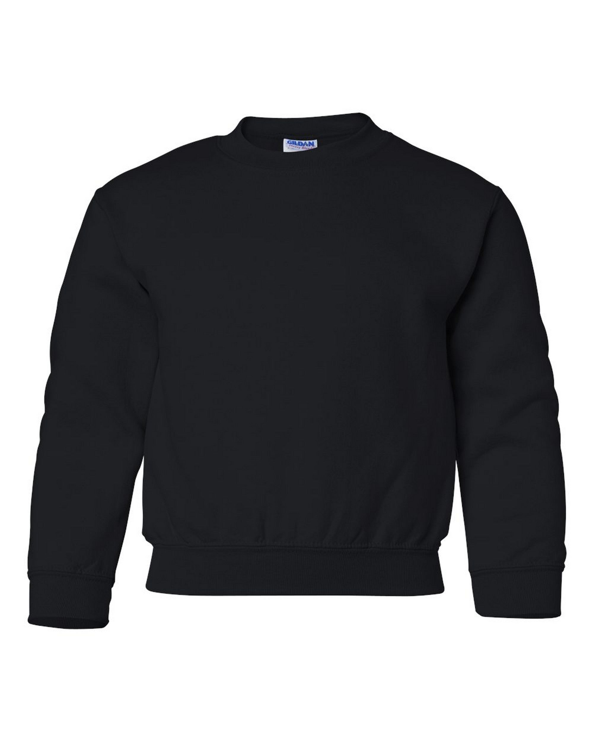 Kids Crew Neck Sweater - Black