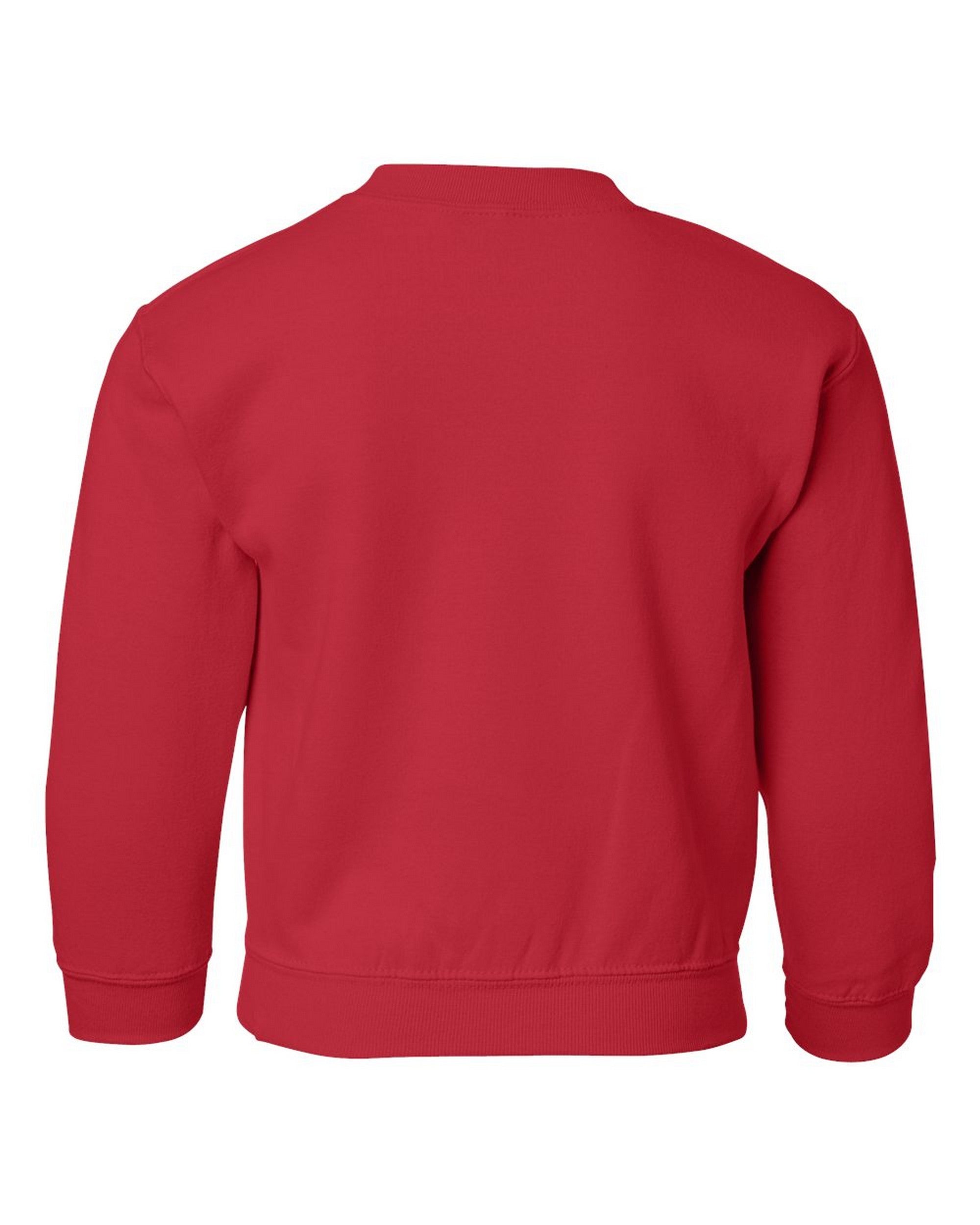 Kids Crew Neck Sweater - Red