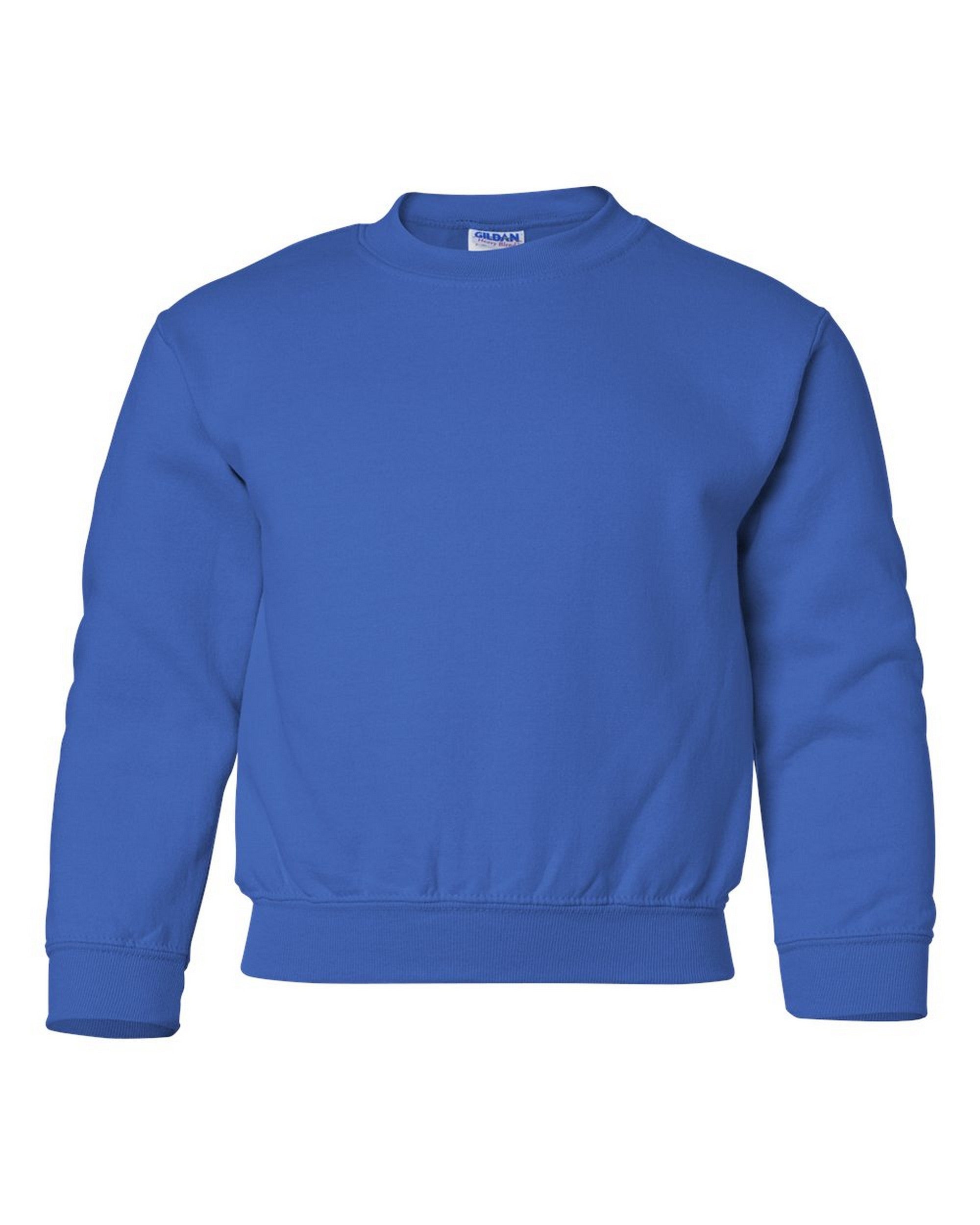 Kids Crew Neck Sweater - Royal Blue