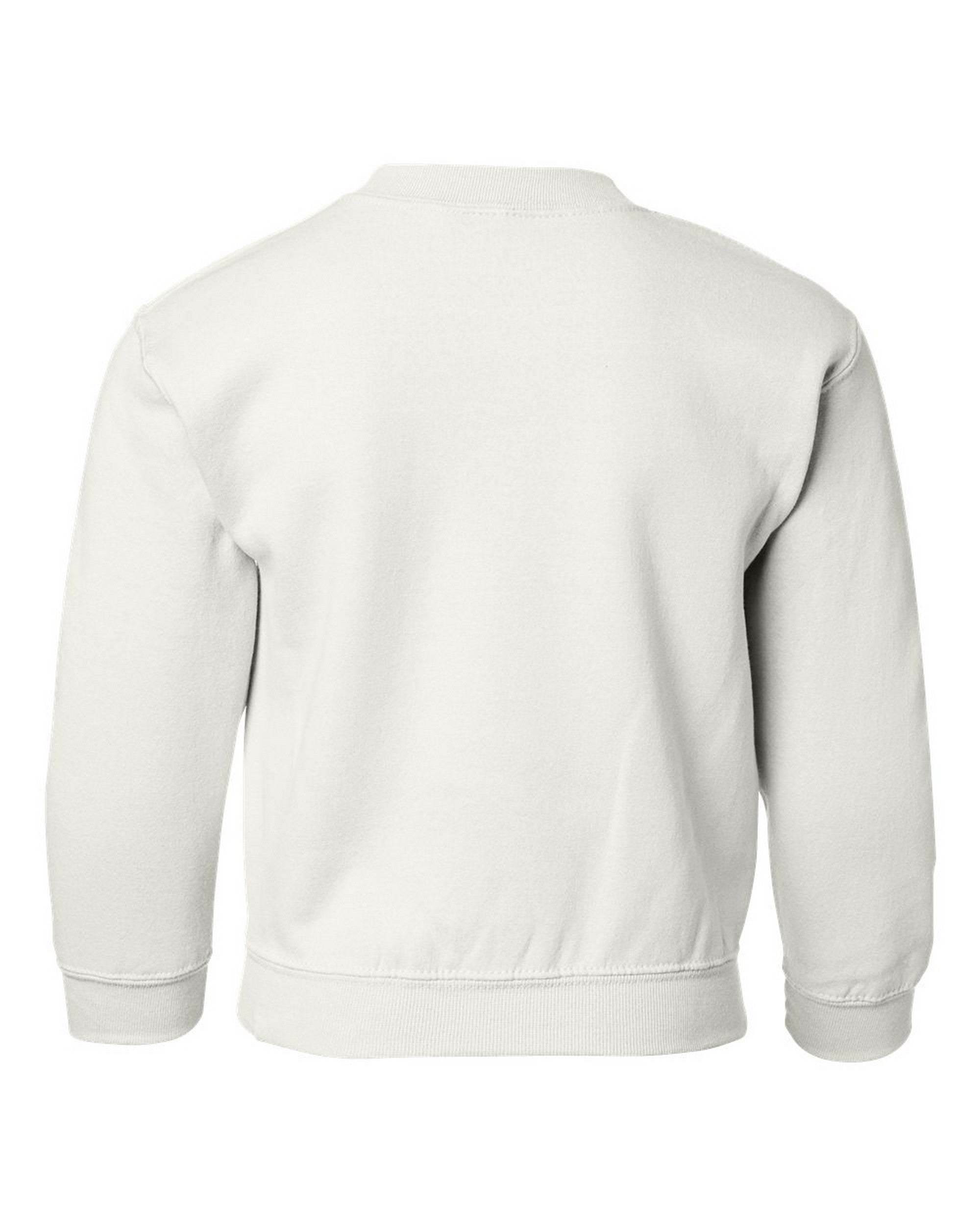 Kids Crew Neck Sweater - White