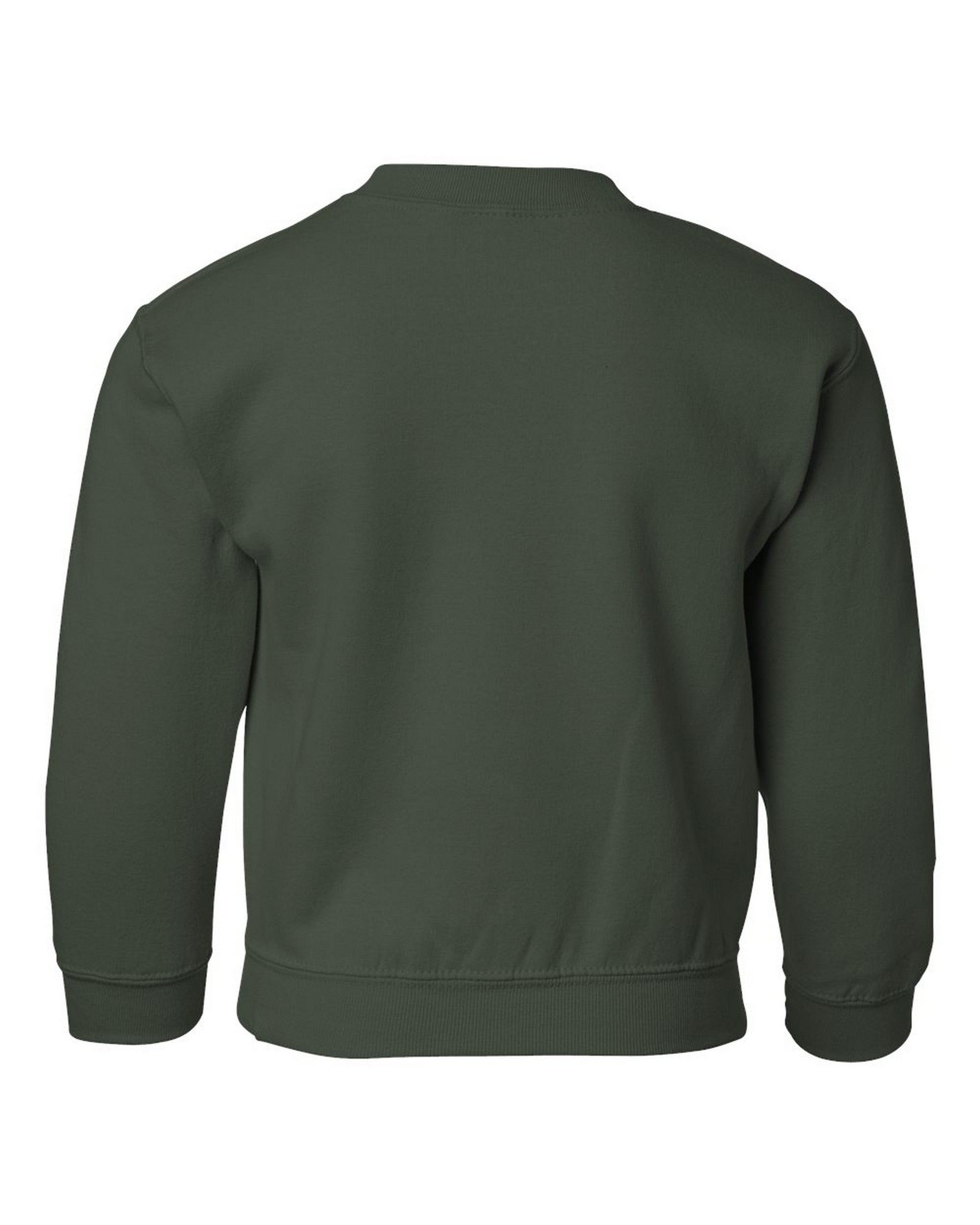 Kids Crew Neck Sweater - Forest Green