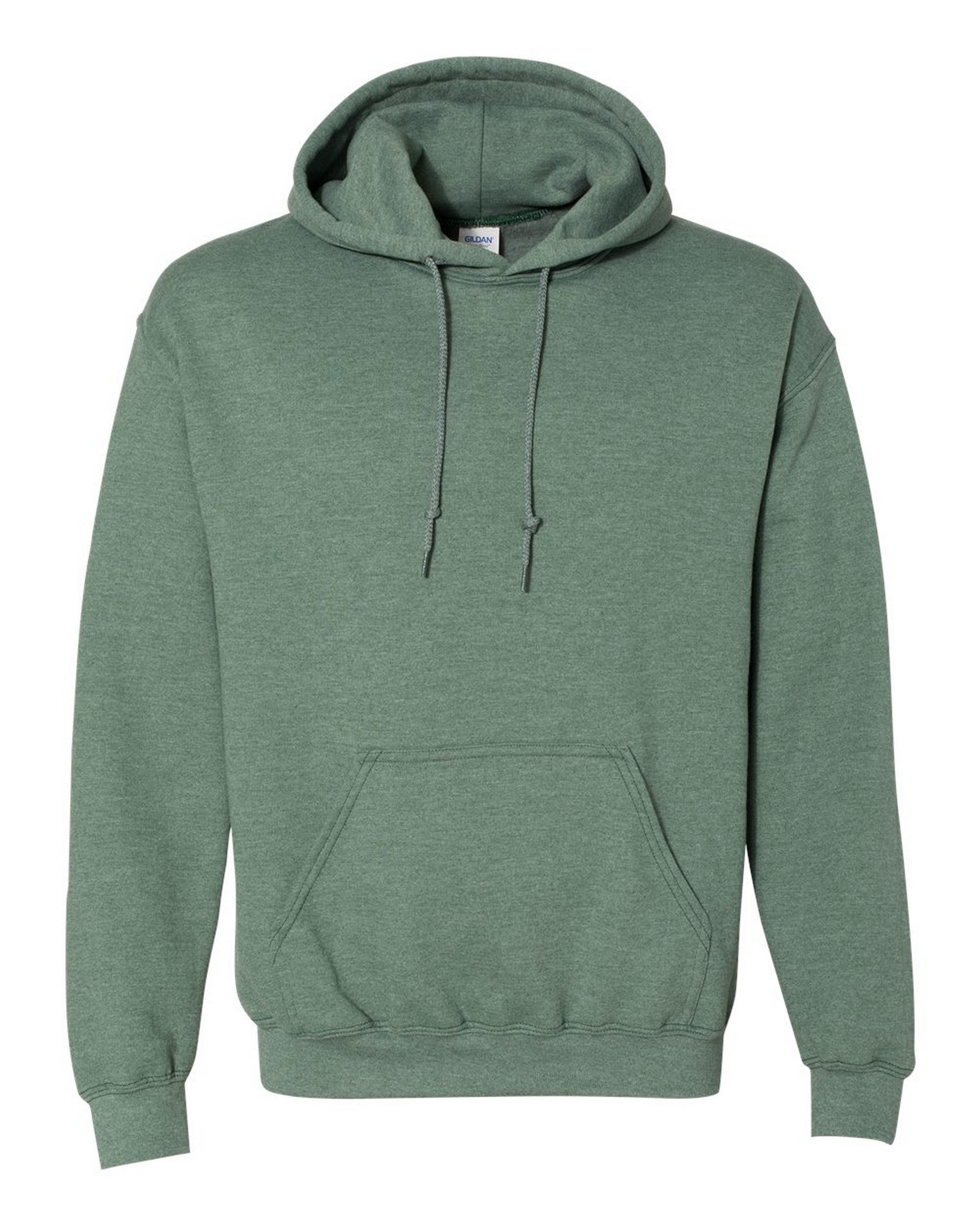 Pullover Hoodie - Heather Dark Green