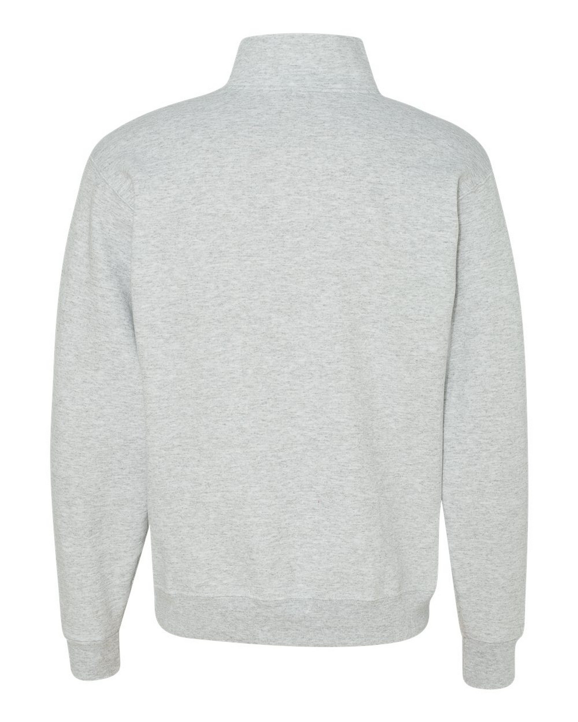 Quarter-Zip Sweatshirt - Ash Grey