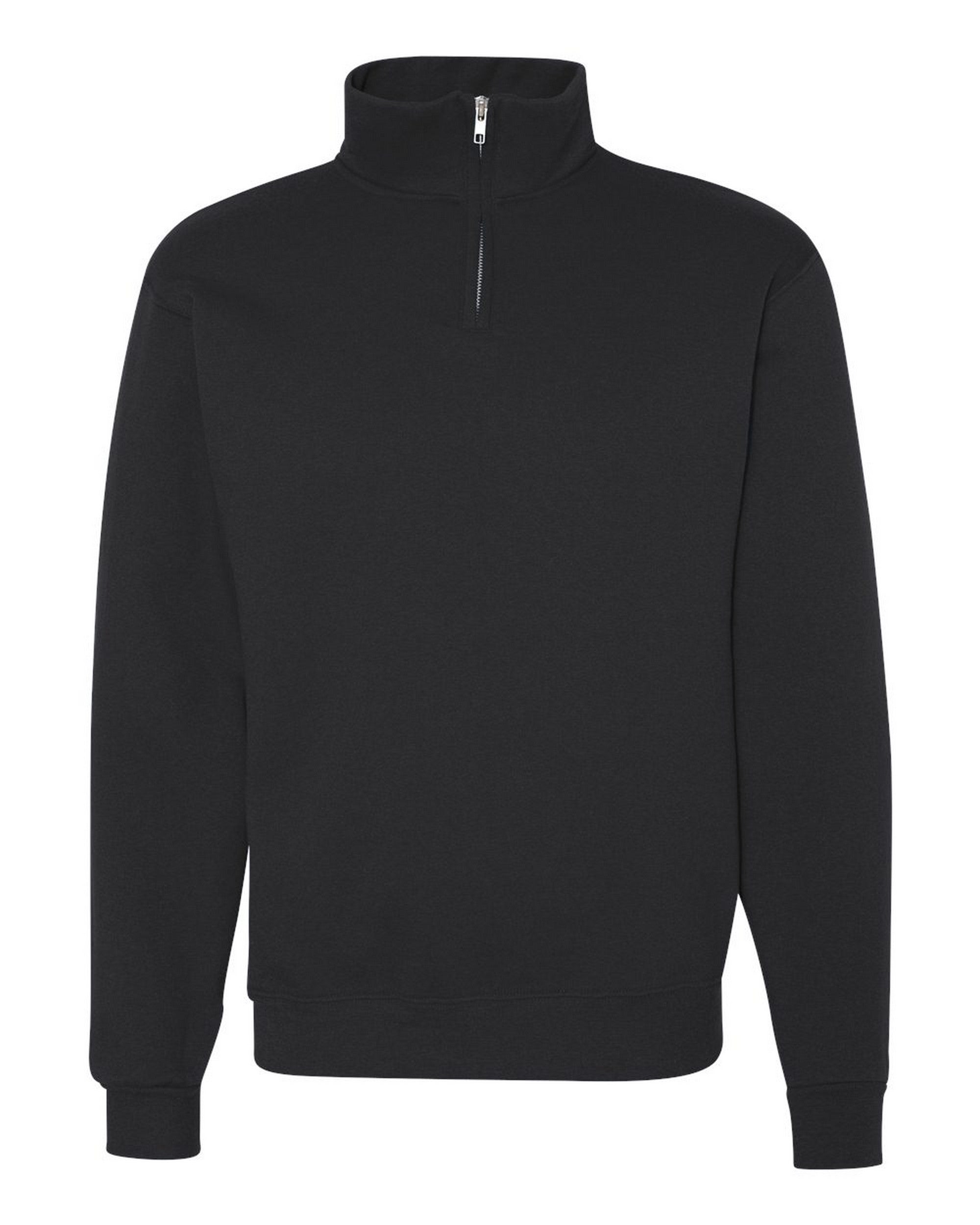 Quarter-Zip Sweatshirt - Black