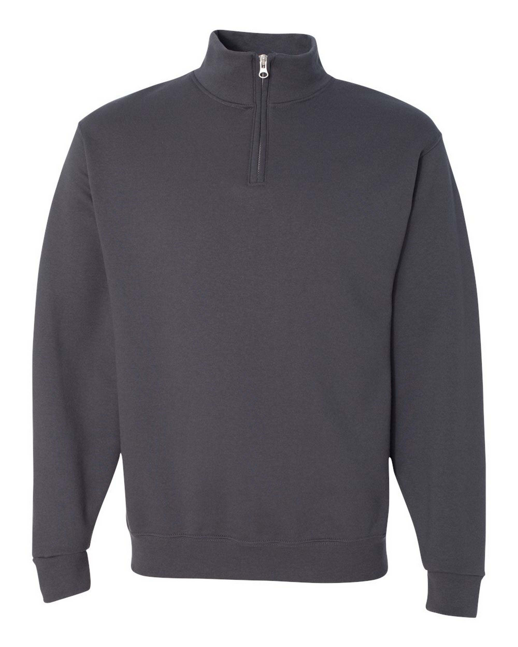 Quarter-Zip Sweatshirt - Charcoal