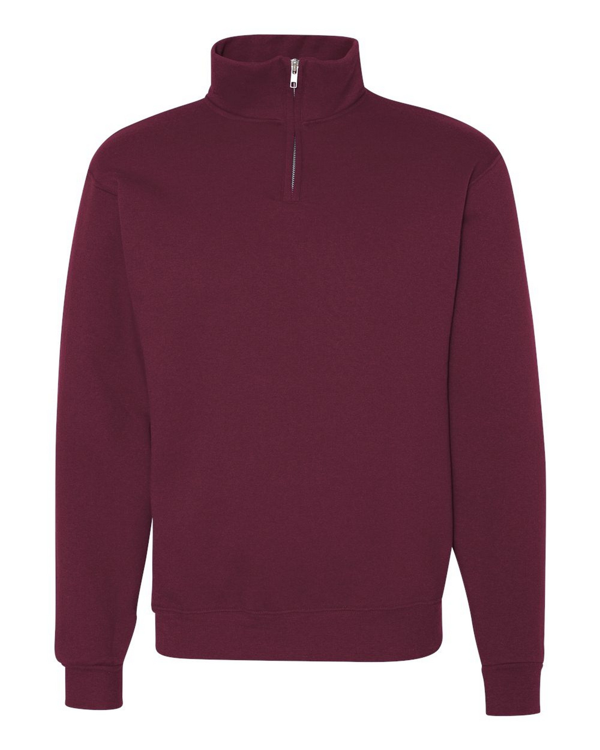 Quarter-Zip Sweatshirt - Maroon