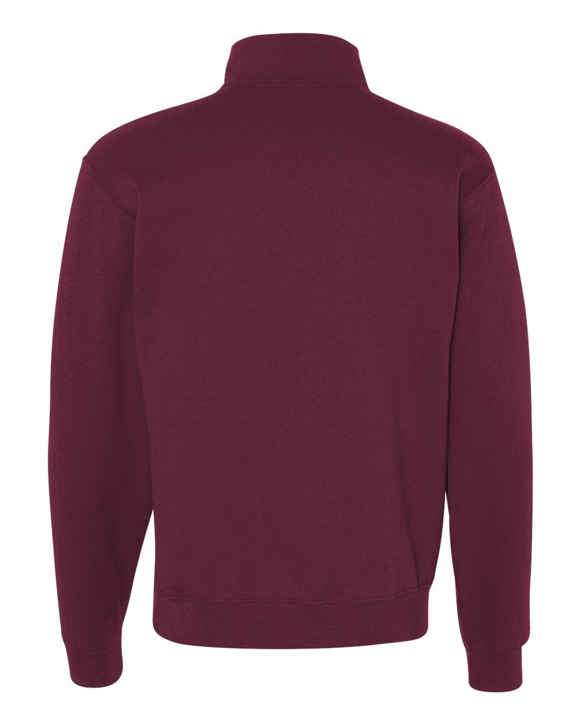 Quarter-Zip Sweatshirt - Maroon