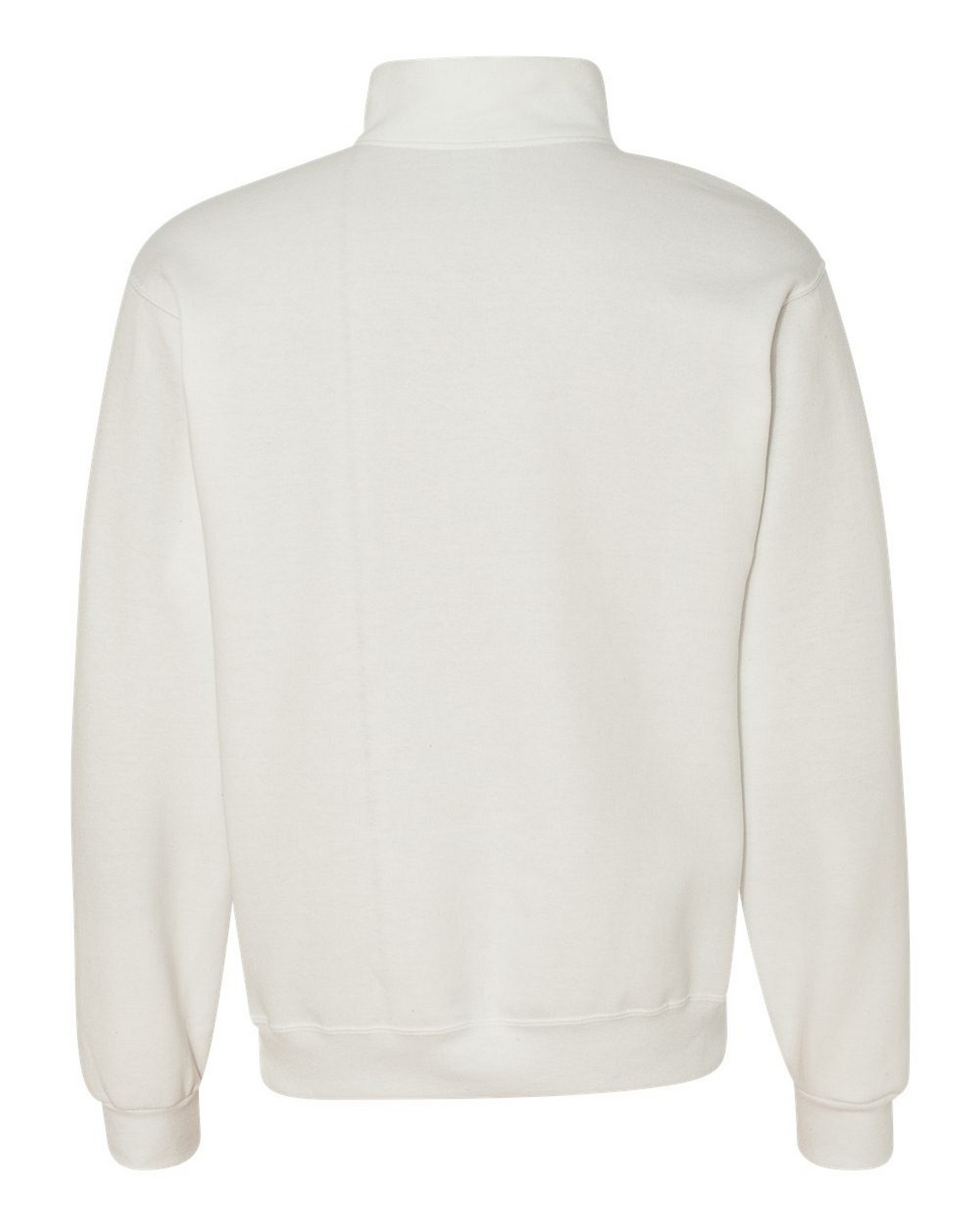 Quarter-Zip Sweatshirt - White