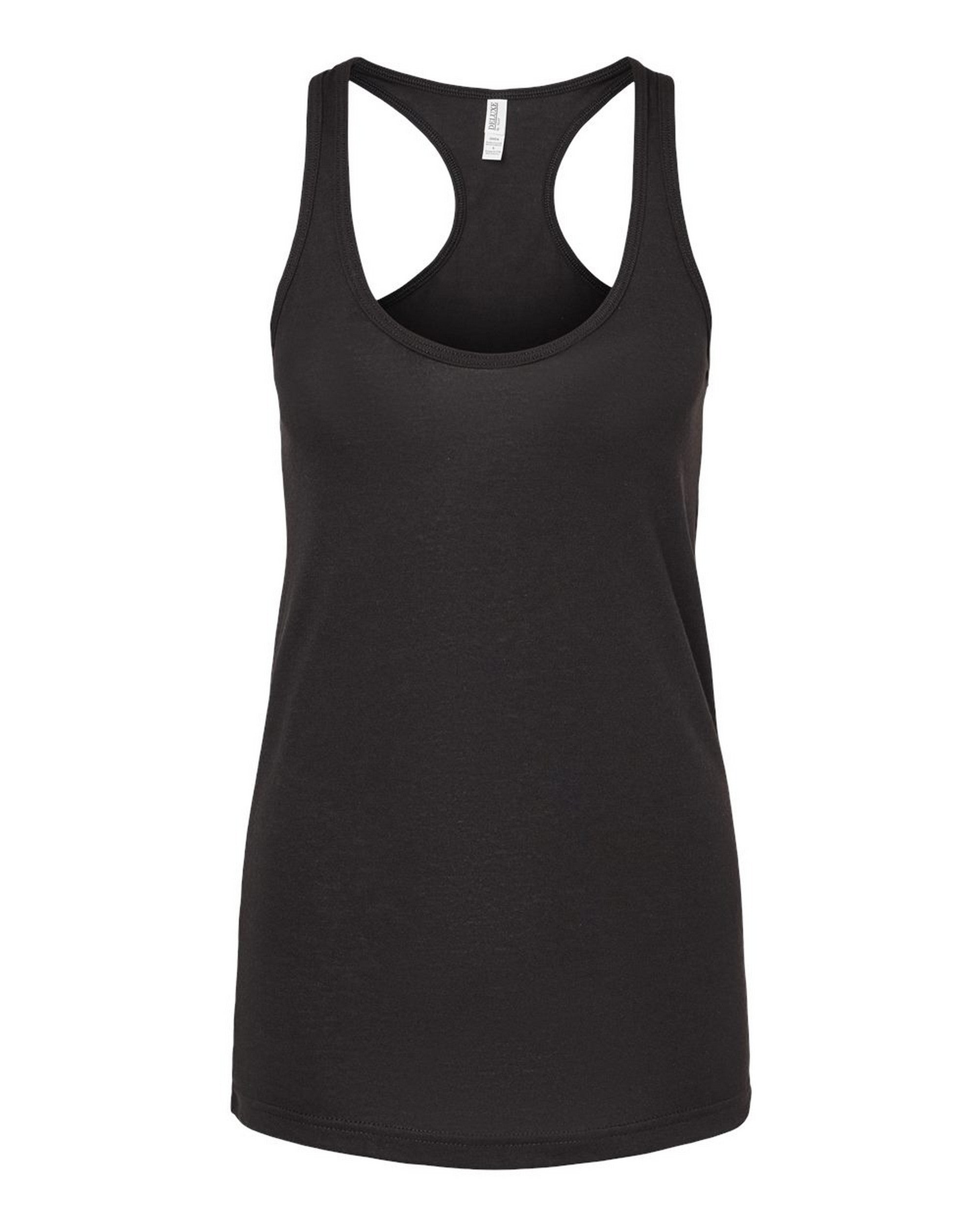 Racer Back Tanks - Black