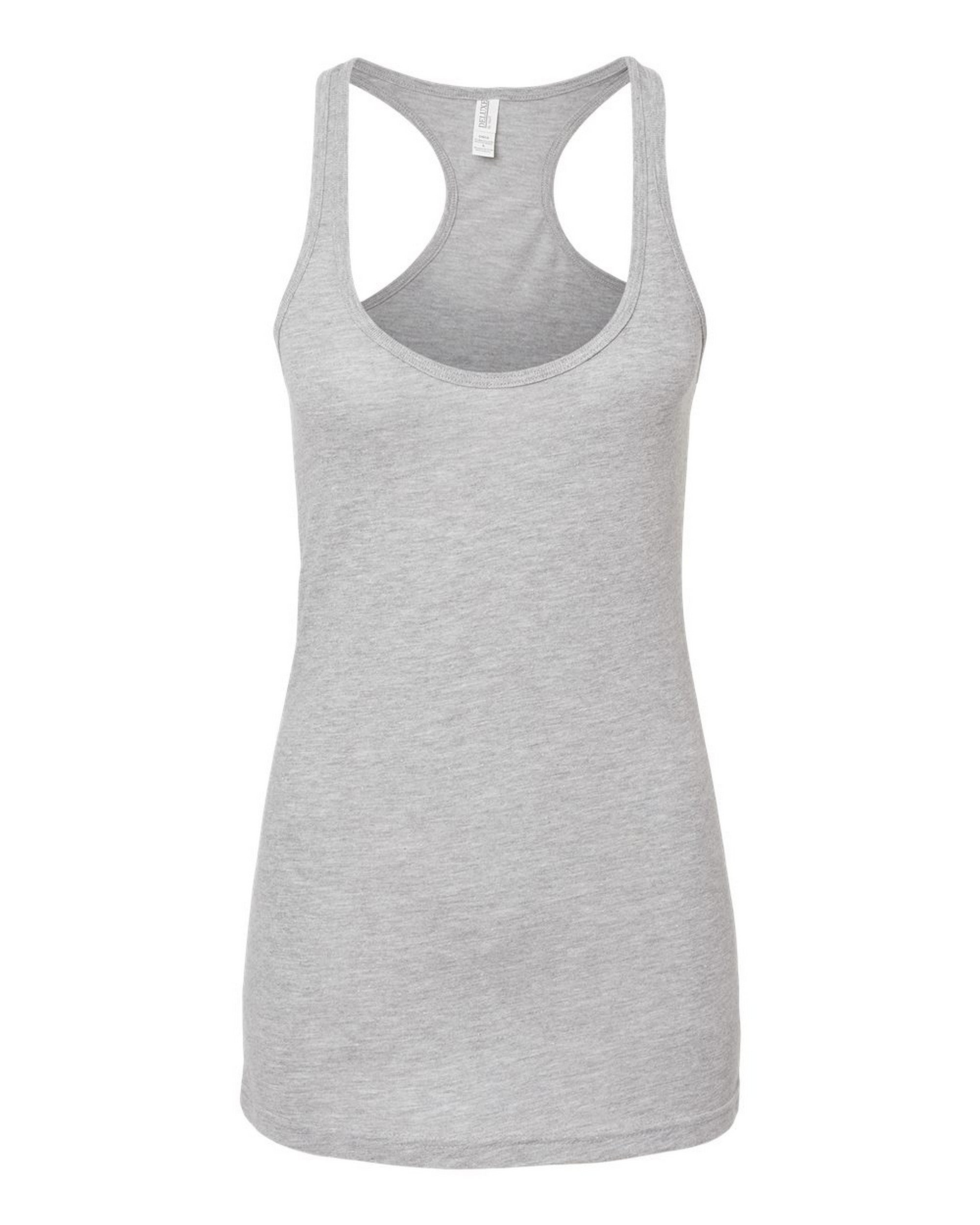 Racer Back Tanks - Heather Grey