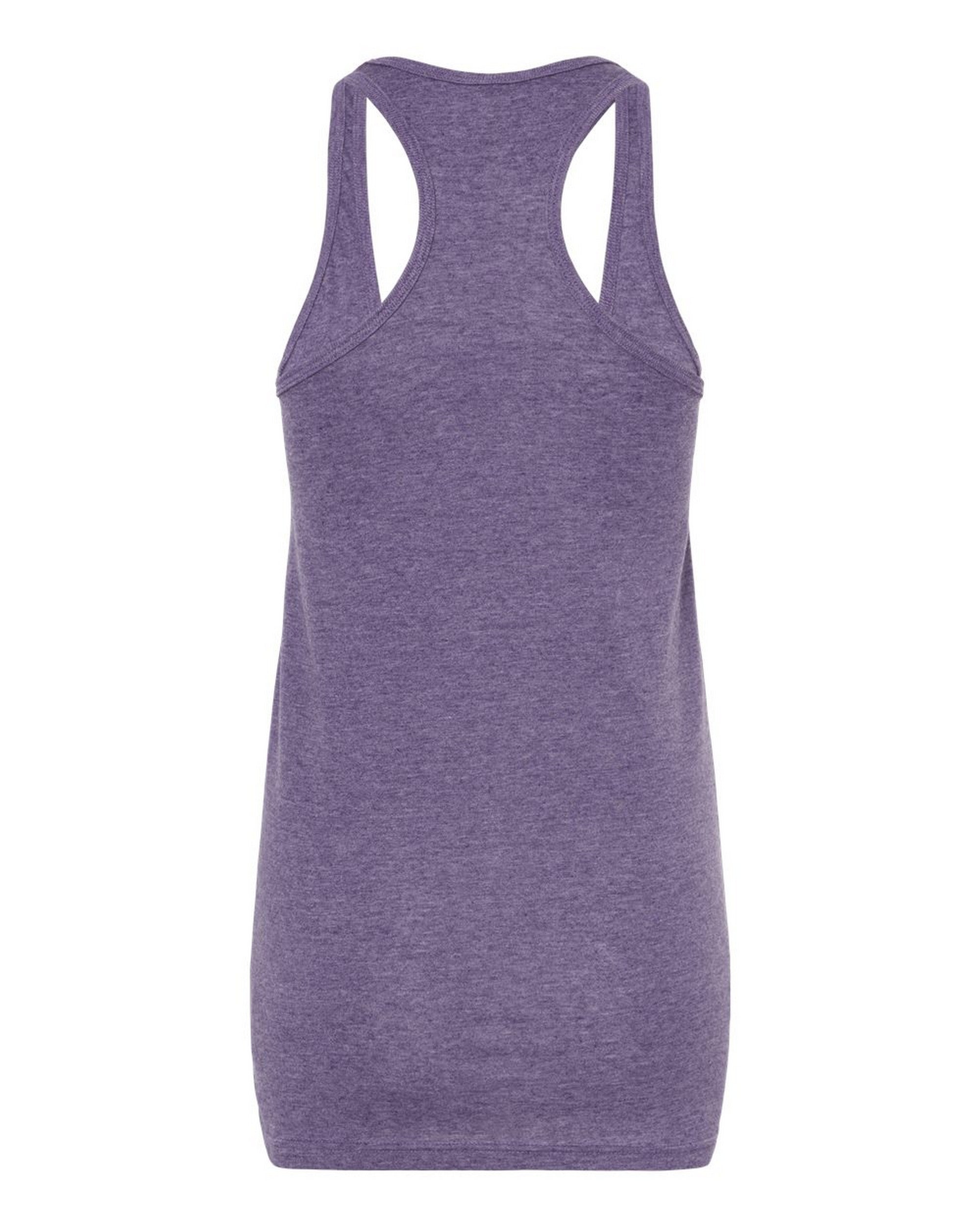 Racer Back Tanks - Heather Purple