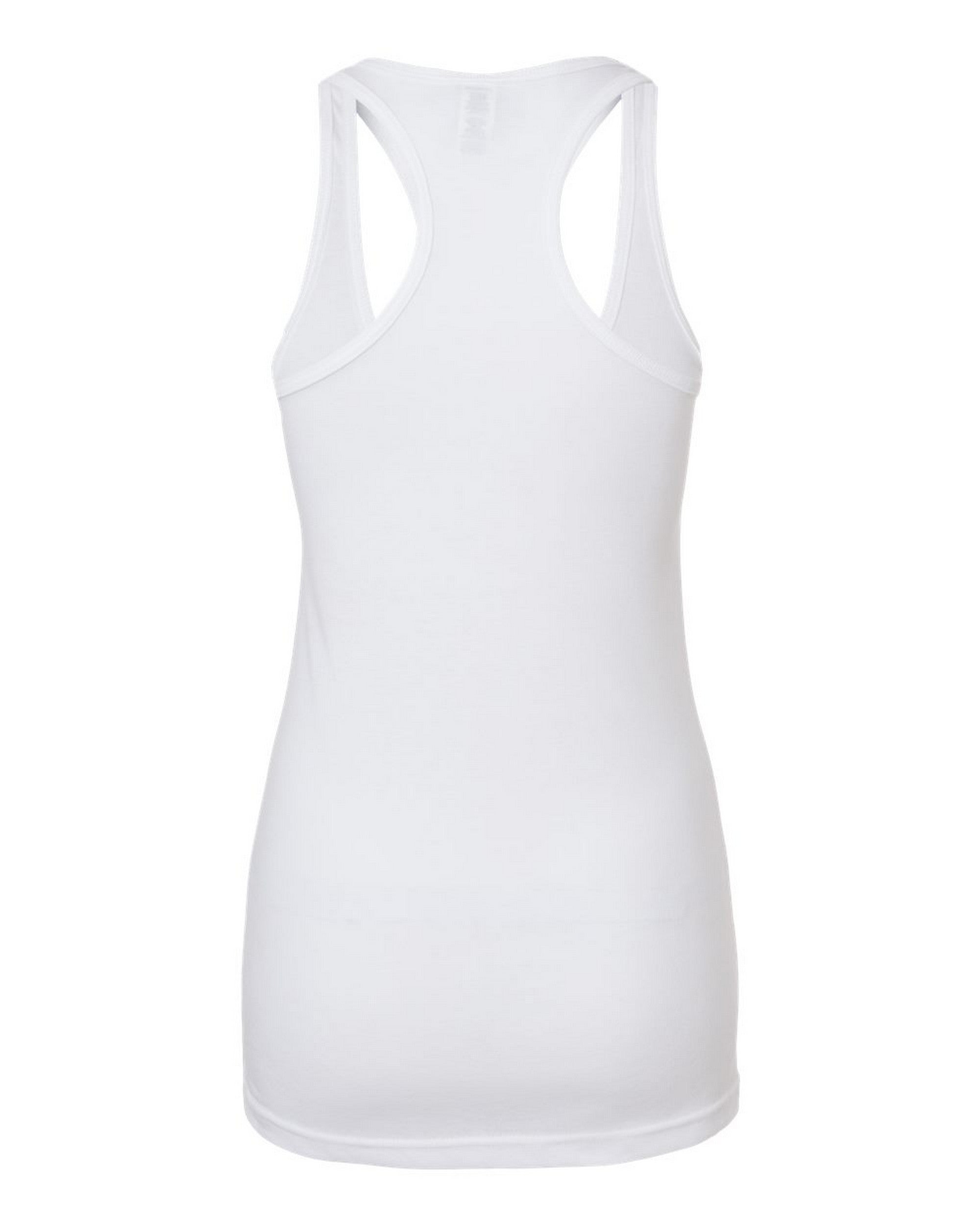 Racer Back Tanks - White